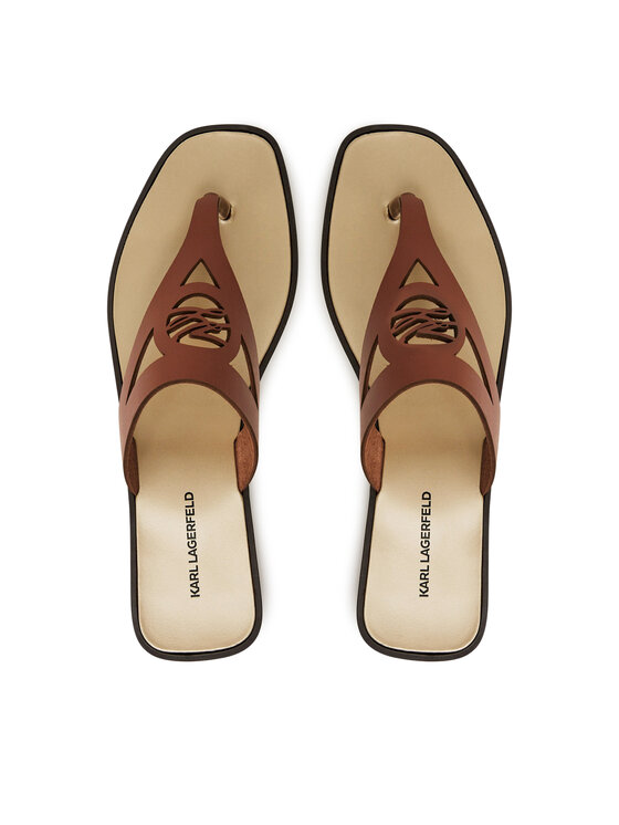 KARL LAGERFELD KARL LAGERFELD Japonke Skoot II KL80407 Rjava