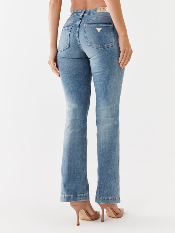 Guess Guess Τζιν W3YA59 D52Q1 Μπλε Regular Fit