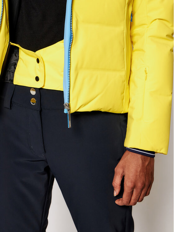 Descente Descente Пуховик Seraphina DWWQGK18 Жовтий Athletic Fit