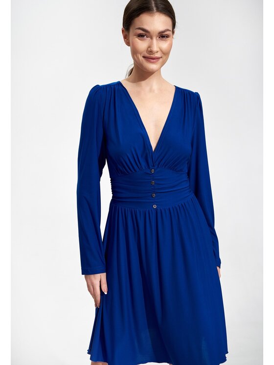 FIGL FIGLFIGL Vestito M861 Blu Regular Fit