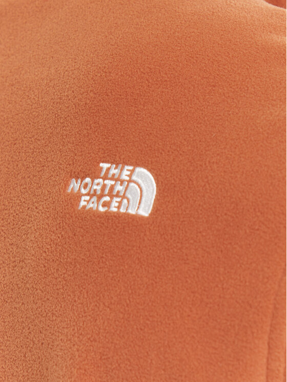 The North Face The North Face Flis Glacier NF0A8D0Q Oranžna Regular Fit