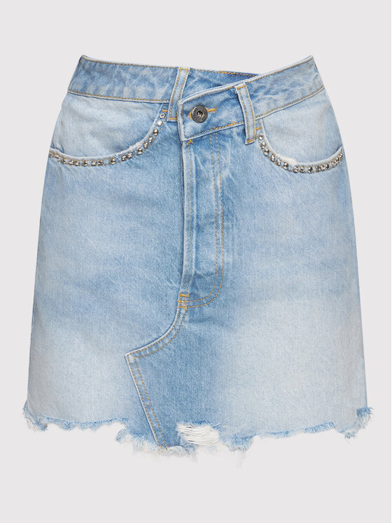 Liu Jo Liu Jo Jeans krilo UA2114 DS494 Modra Slim Fit