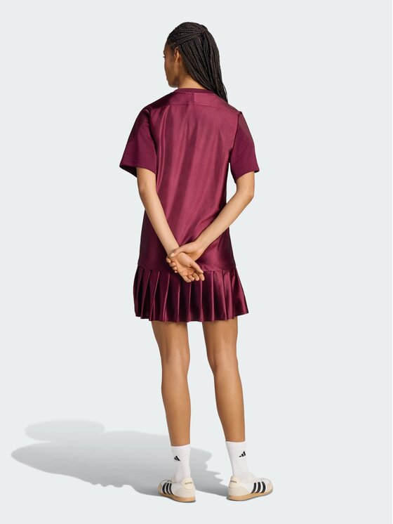 adidas adidas Sukienka codzienna 170220 Czerwony Loose Fit