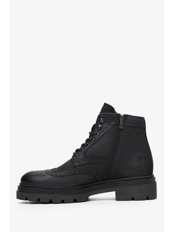 Estro Estro Polokozačky ER00114065 Černá