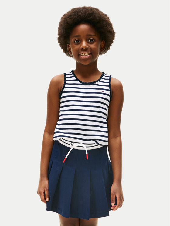 Tommy Hilfiger Top Essential KG0KG08588 D Bleumarin Regular Fit