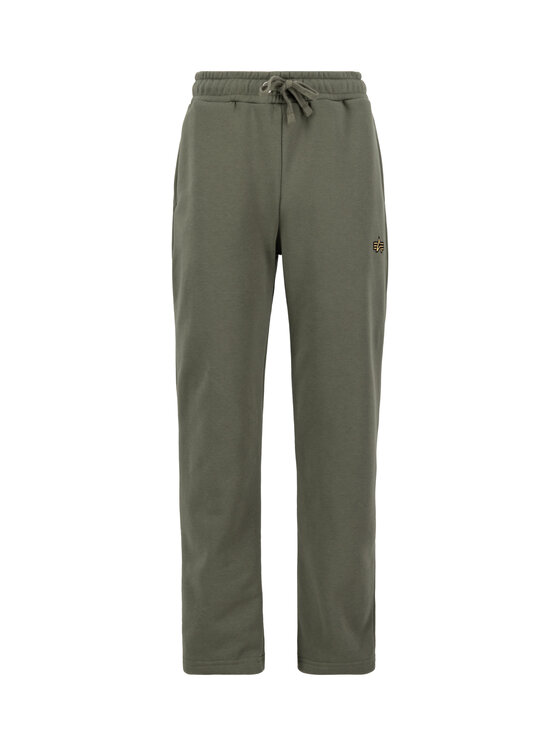 Alpha Industries Alpha Industries Joggery 3D Small Logo Jogger Zielony Regular Fit