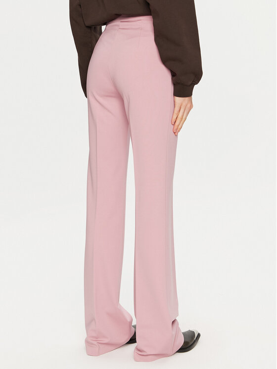 PINKO PINKO Spodnie materiałowe Hulka 100054 A0HM Różowy Regular Fit