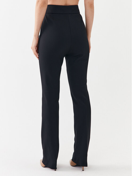 BOSS Boss Hlače iz tkanine Tubeka 50500030 Črna Slim Fit