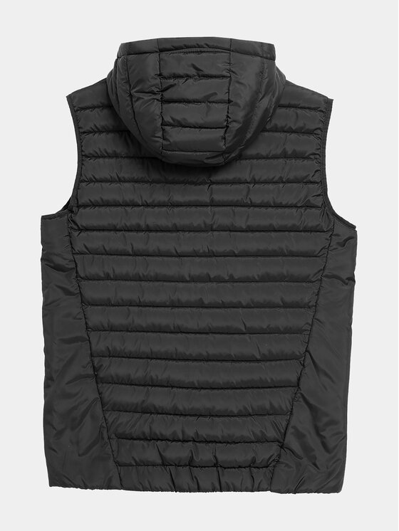 4F 4F Weste 4FAW23TVESM063 Schwarz Regular Fit