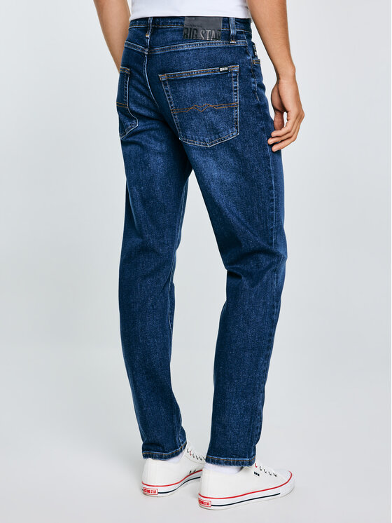 BIG STAR BIG STAR Jeansy HARPER Granatowy Tapered Fit