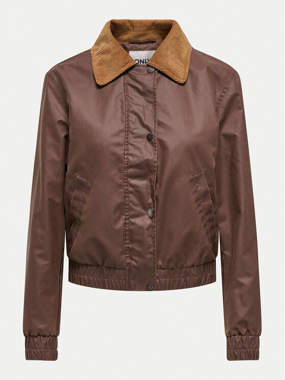 ONLY ONLY Куртка зі штучної шкіри Mountain 15335923 Коричневий Regular Fit