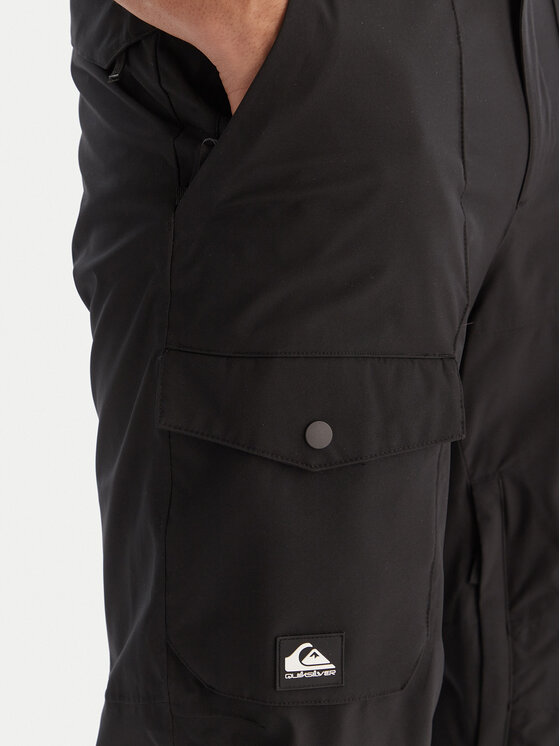 Quiksilver Quiksilver Snowboardové kalhoty Utility EQYTP03235 Černá Modern Fit
