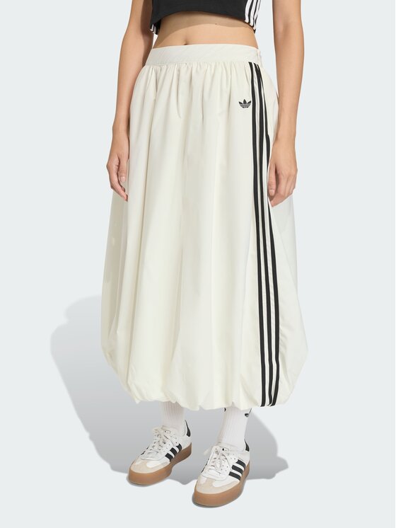 adidas adidas Spódnica maxi Baloon Biały Loose Fit
