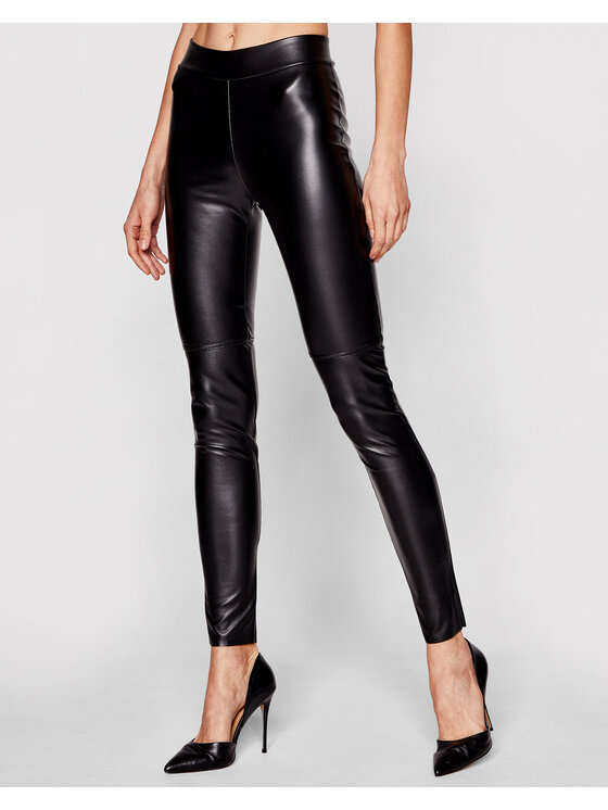Wolford Colanți Estella 19156 Negru Slim Fit 19156 imagine noua