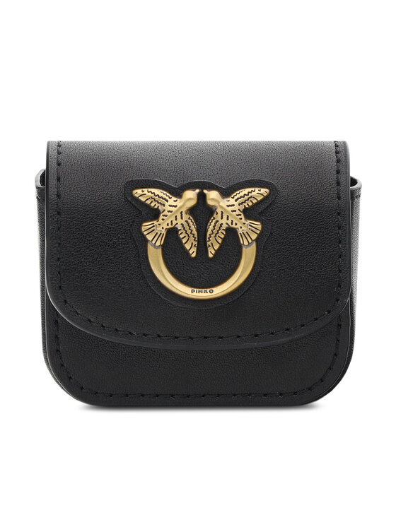 PINKO Pinko Kopfhörer-Hülle Neon Airpods Simply 2 PE 22 PLTT 1P22P8 Y7SP Schwarz