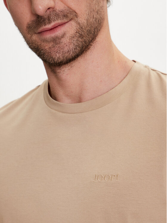 JOOP! JOOP! T-Shirt 17 JJ-29Cosmo 30041080 Beżowy Modern Fit