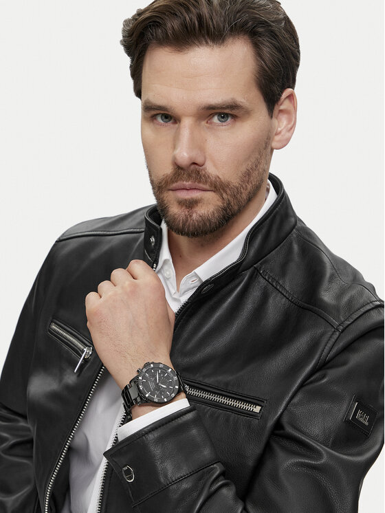 Emporio Armani Emporio Armani Sat Ceramic AR70010 Crna
