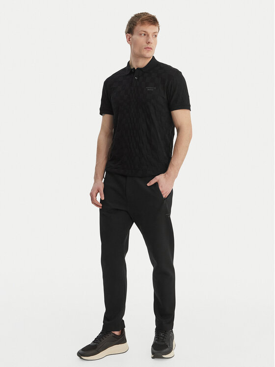 BOSS BOSS Sportinės kelnės Spirit70 Hicon 50559800 Juoda Regular Fit