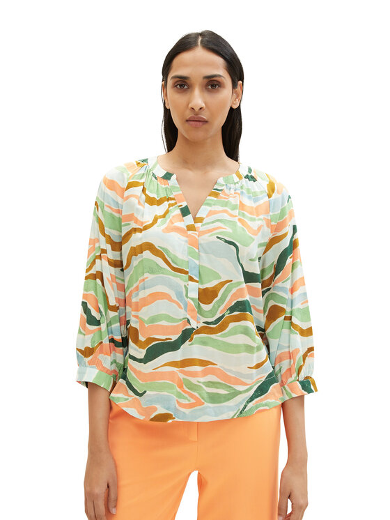 Tom Tailor Blusa 1035880 Multicolore, taglia : 36