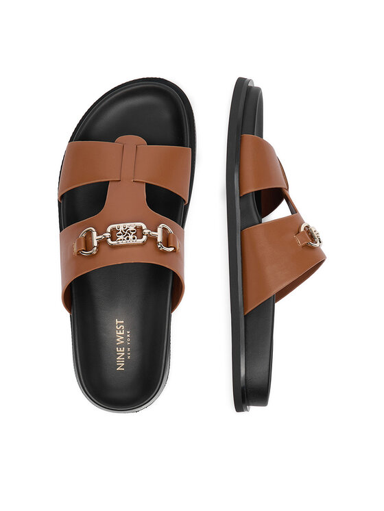 Nine West Nine West Παντόφλες CEO-JDNW-05 Καφέ
