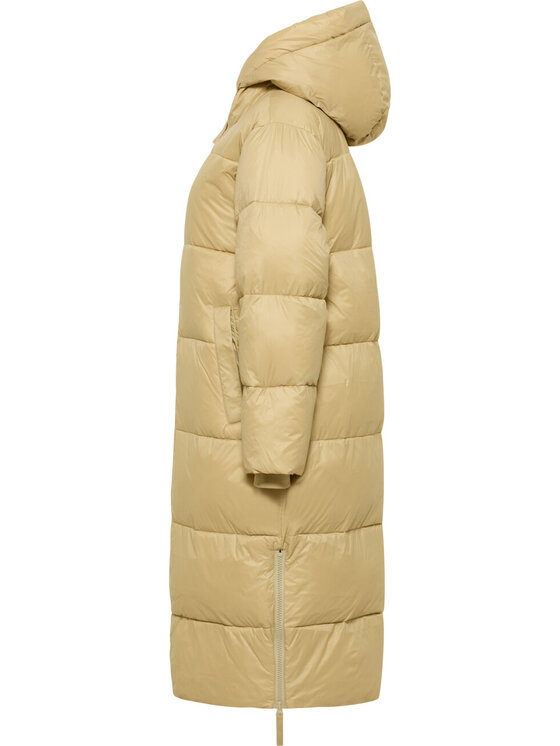 Mustang Mustang Kurtka damska HEIDI PUFFER COAT Beżowy Regular Fit
