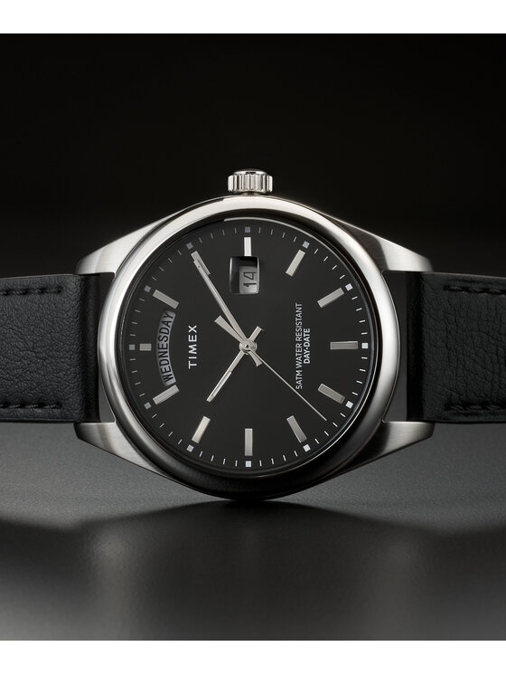 Timex Timex Zegarek TW2W57400 Czarny