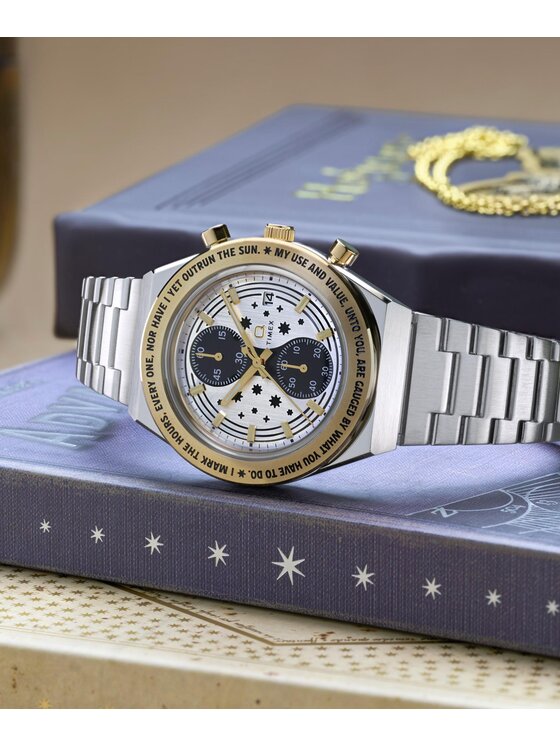 Timex Timex Zegarek TW2Y75900 Srebrny