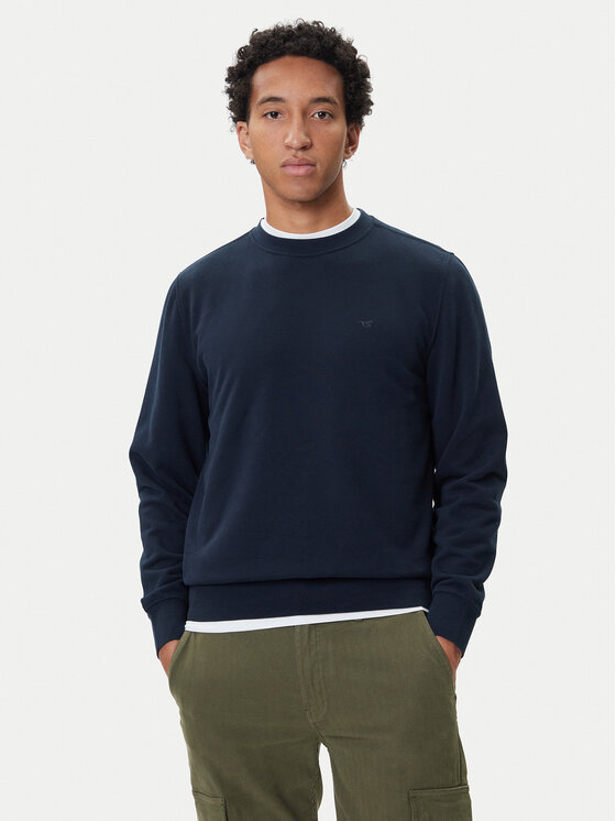 Mustang Mustang Sweatshirt Clio 1016963 Dunkelblau Regular Fit