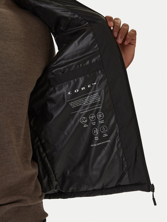Jack & Jones Jack & Jones Kamizelka Point 12287600 Czarny Regular Fit
