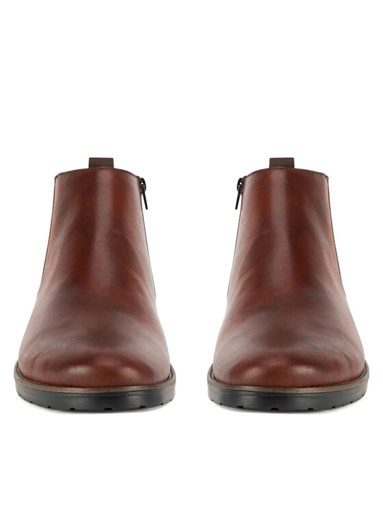 Rieker Rieker Polokozačky 14653-24 Hnědá