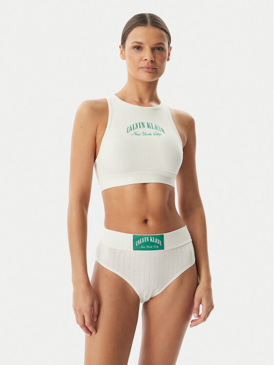 Calvin Klein Underwear Calvin Klein Underwear Marškinėliai LV00QF8707 Kreminė