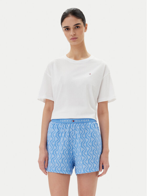 Tommy Hilfiger Tommy Hilfiger Pijama UW0UW05760 Albastru Regular Fit