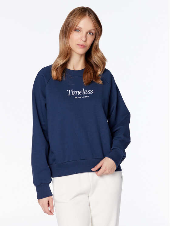 New Balance New Balance Sweatshirt WT31557 Dunkelblau Regular Fit