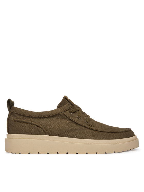 Clarks Clarks Nizki čevlji Polden Moc 26186615 Khaki