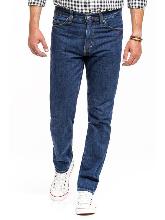 Mustang Mustang Jeansy TRAMPER TAPERED Niebieski Slim Fit