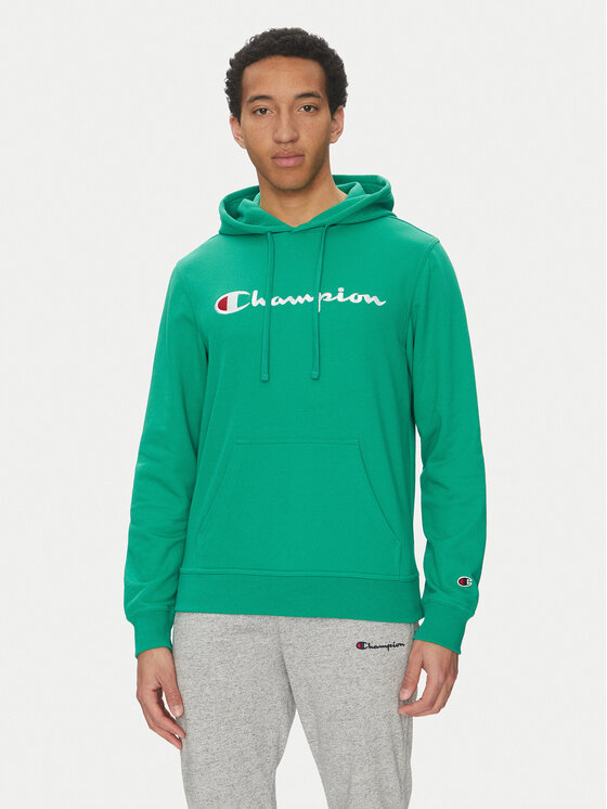 Champion Champion Bluză 220726 Verde Regular Fit