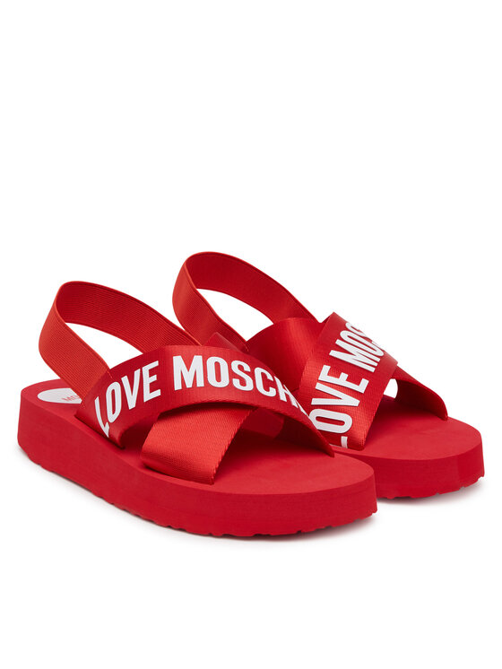 LOVE MOSCHINO LOVE MOSCHINO Σανδάλια JA16214G0MIX5500 Κόκκινο