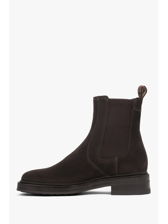 Estro Estro Kotníková obuv s elastickým prvkem ER00118378 Hnědá