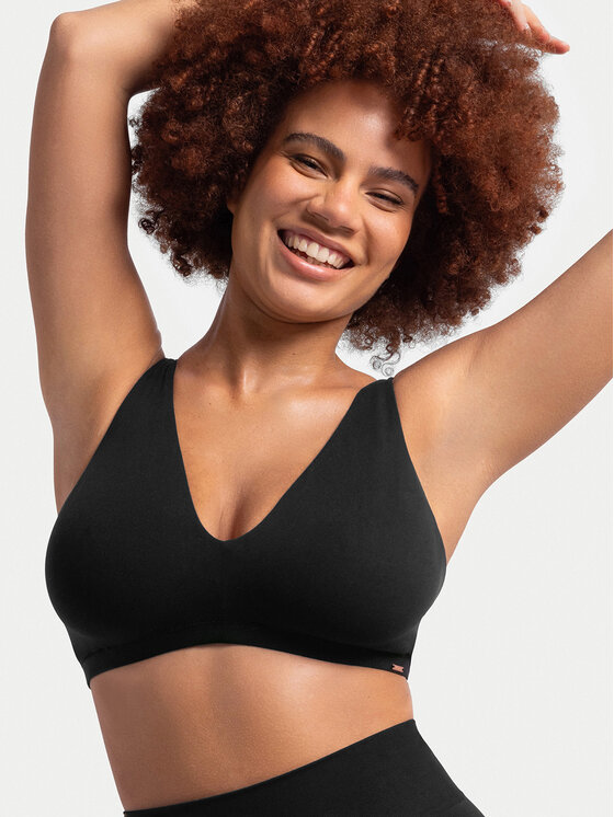 Dorina Dorina Bralette krūšturis Essensual FXBR0052MI116 Melns