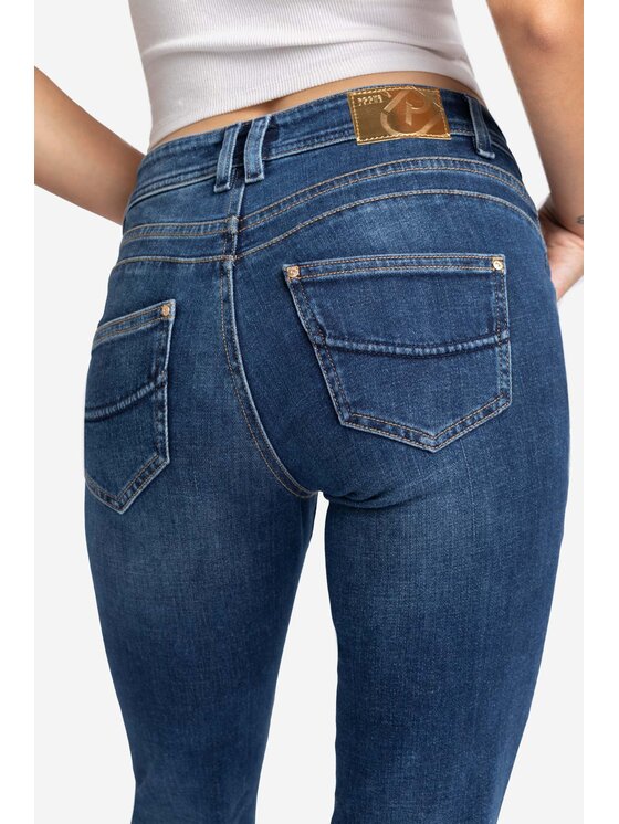 RJ Rocks Jeans RJ Rocks Jeans Jeansy Jennifer Niebieski Slim Leg