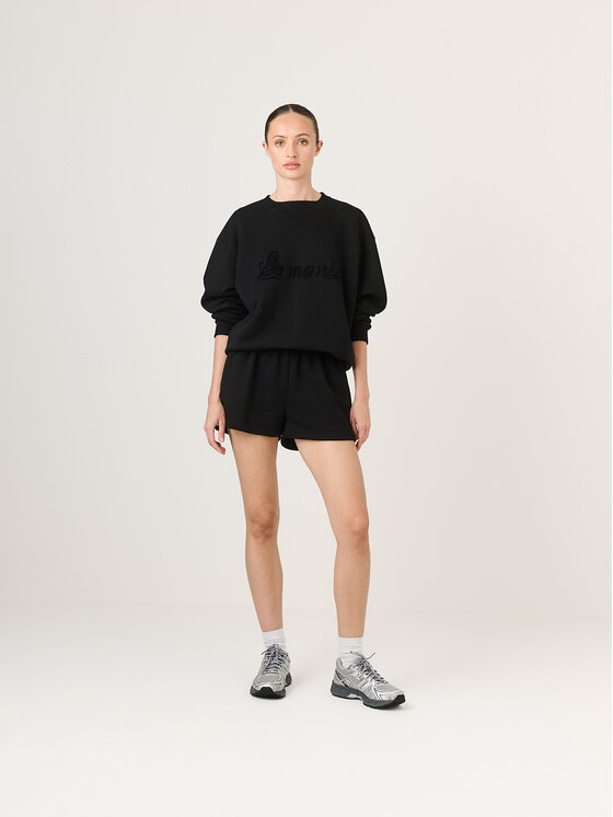La Mania La Mania Szorty sportowe MICA Czarny Classic Fit