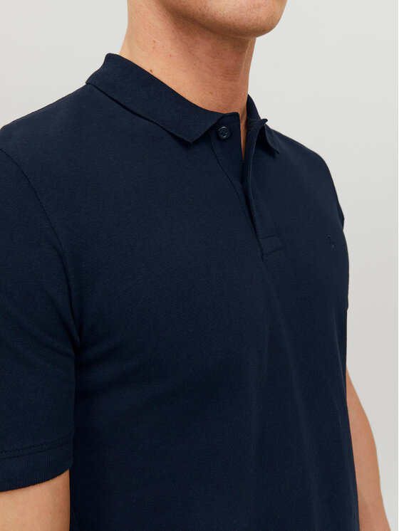 Jack&Jones Jack&Jones Polo majica Basic 12136516 Mornarsko modra Slim Fit