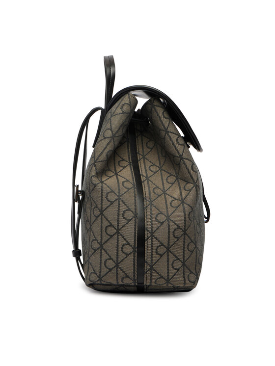 Calvin Klein Calvin Klein Раница Emblem Aop Jacquard Backpack LV04F3536G Кафяв