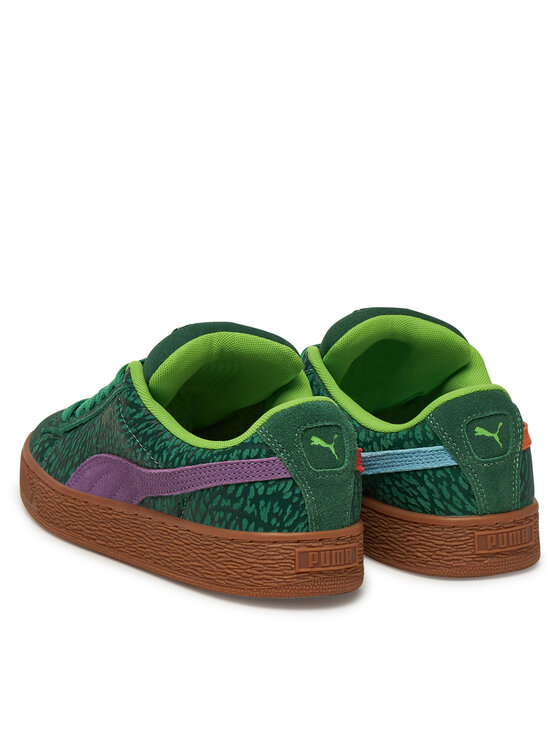 Puma Puma Sneakersy Suede XL TMNT Jr 401427 01 Zielony