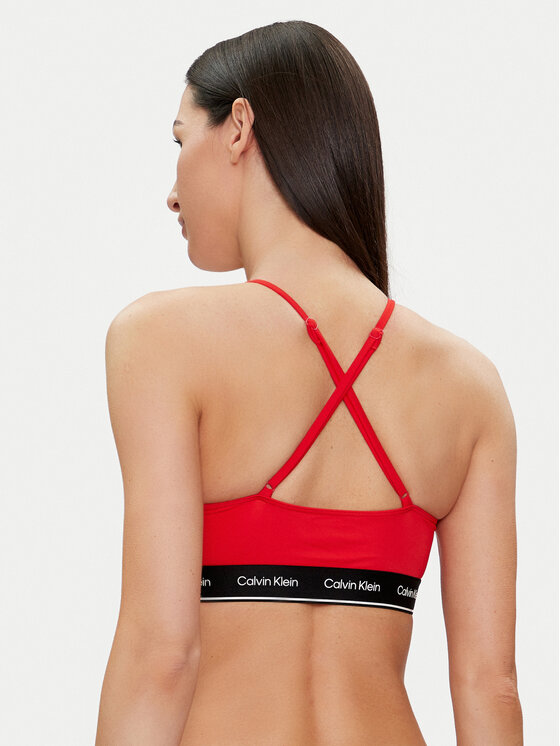 Calvin Klein Swimwear Calvin Klein Swimwear Bikinio viršus KW0KW02426 Raudona