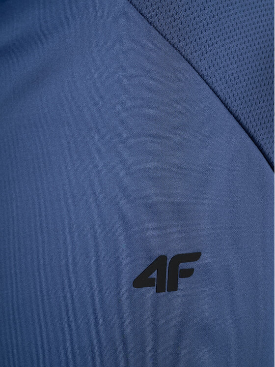 4F 4F Bluza techniczna CORE SYSTEM Niebieski Regular Fit