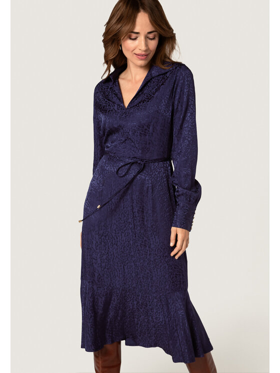 QUIOSQUE QUIOSQUE Každodenné šaty Quiosque 4TR005842 Tmavomodrá Regular Fit
