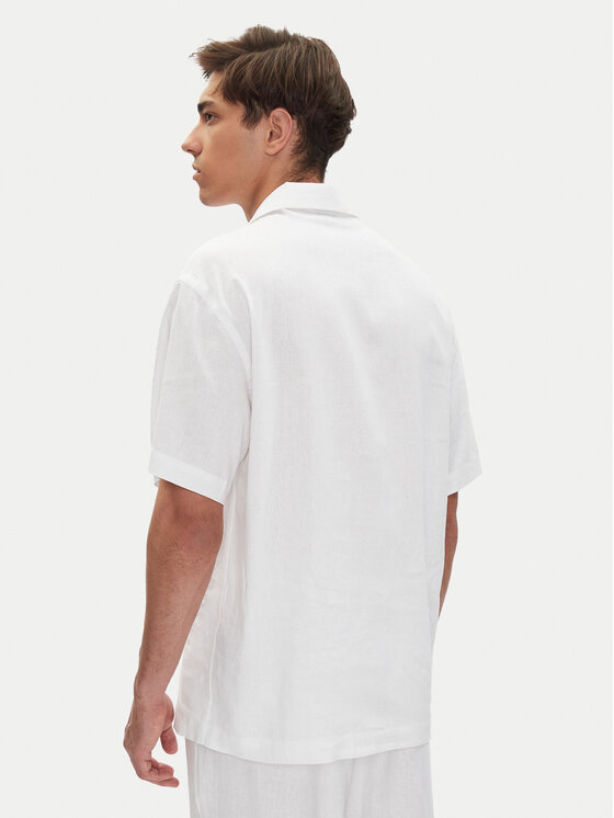 Emporio Armani Emporio Armani Cămașă EM000593 AF12356 U0002 Alb Regular Fit