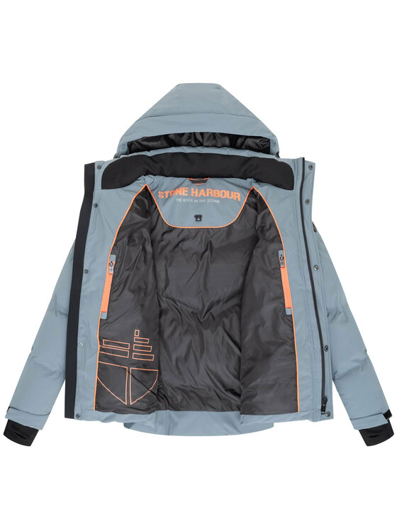 Stone Harbour Stone Harbour Kurtka zimowa Livianoo Niebieski Regular Fit