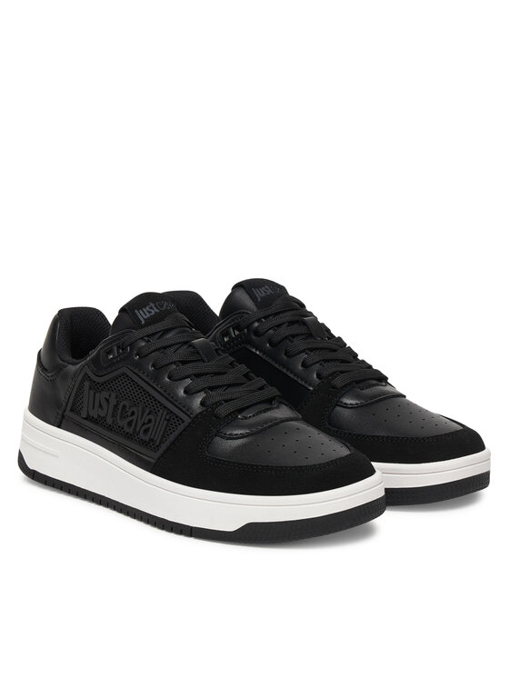 Just Cavalli Just Cavalli Sneakersy 80RA3SM1 ZPC09 Černá